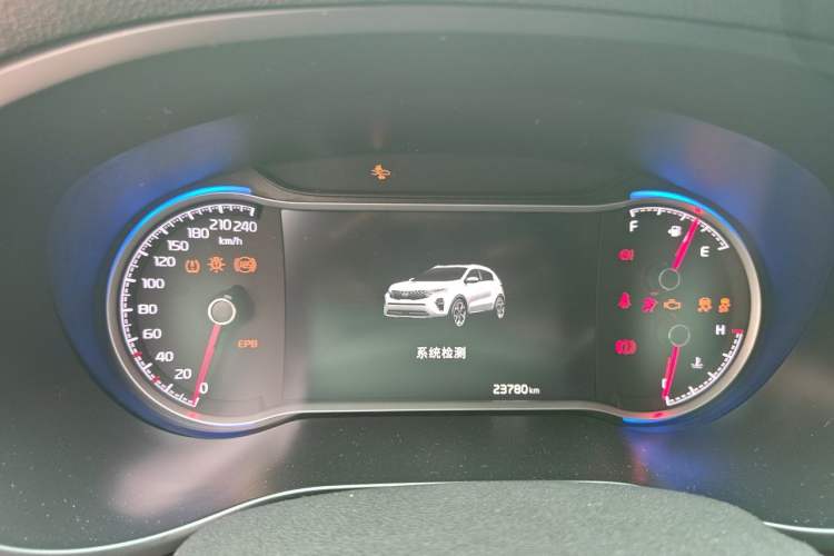 Used Kia KX5 2019 1.6T Automatic Two-Wheel Drive Luxury Edition Instrument Cluster