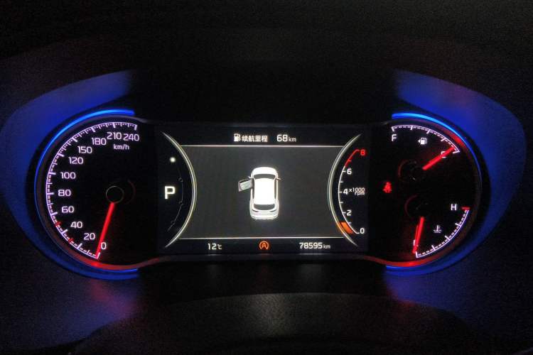 Used Kia KX5 2019 1.6T Automatic Two-Wheel Drive Luxury Edition Instrument Cluster
