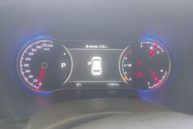Used Kia KX5 2019 1.6T Automatic Two-Wheel Drive Luxury Edition Instrument Cluster