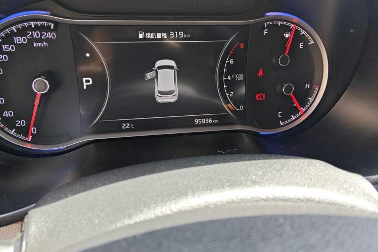 Used Kia KX5 2019 2.0L Automatic 2WD Comfort Edition Odometer Close Up