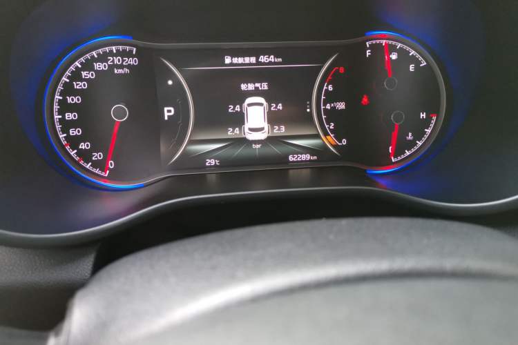 Used Kia KX5 2019 1.6T Automatic Two-Wheel Drive Luxury Edition Odometer Close Up