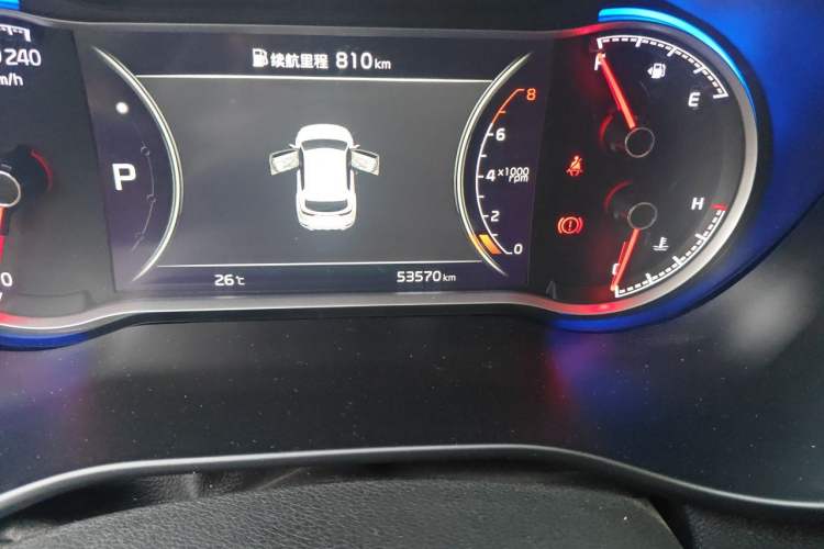 Used Kia KX5 2019 2.0L Automatic 2WD Comfort Edition Odometer Close Up