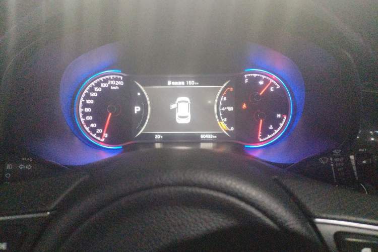Used Kia KX5 2019 1.6T Automatic Two-Wheel Drive Elite Edition Odometer Close Up
