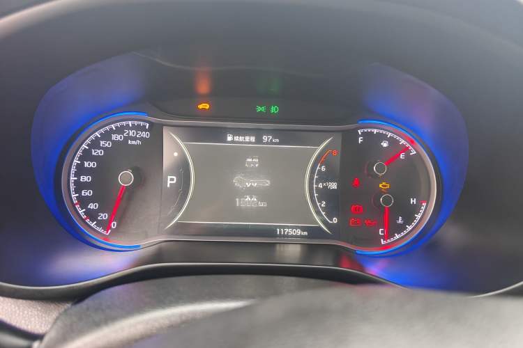 Used Kia KX5 2019 1.6T Automatic Two-Wheel Drive Luxury Edition Odometer Close Up