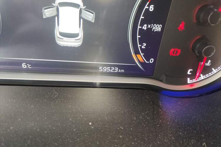 Used Kia KX5 2019 2.0L Automatic 2WD Comfort Edition Odometer Close Up