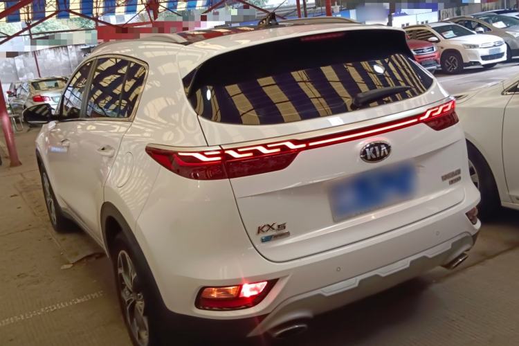 Used Kia KX5 2019 1.6T Automatic Two-Wheel Drive Luxury Edition Rear Left 45 Deg
