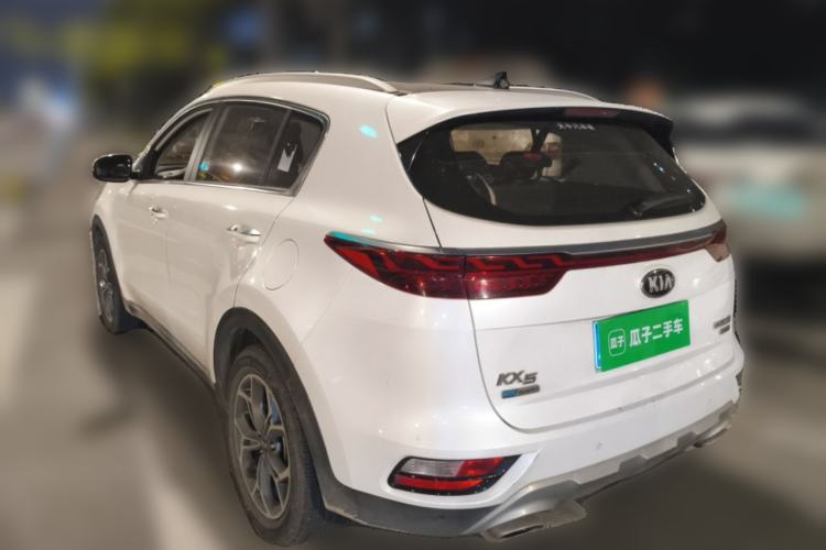 Used Kia KX5 2019 1.6T Automatic Two-Wheel Drive Luxury Edition Rear Left 45 Deg
