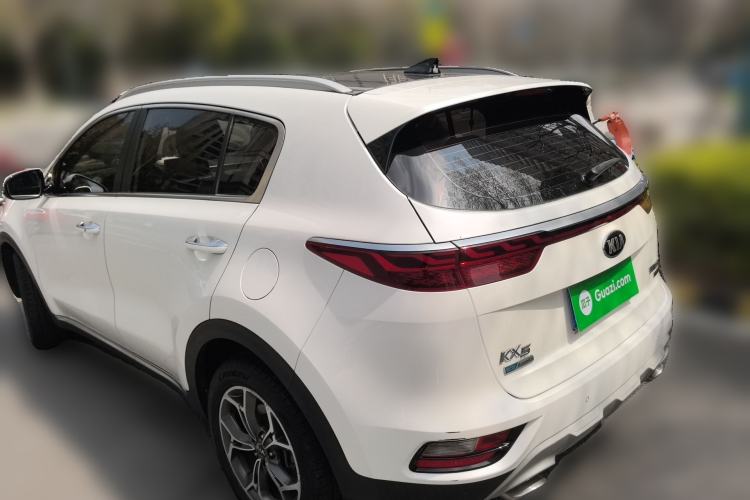 Used Kia KX5 2019 1.6T Automatic Two-Wheel Drive Luxury Edition Rear Left 45 Deg