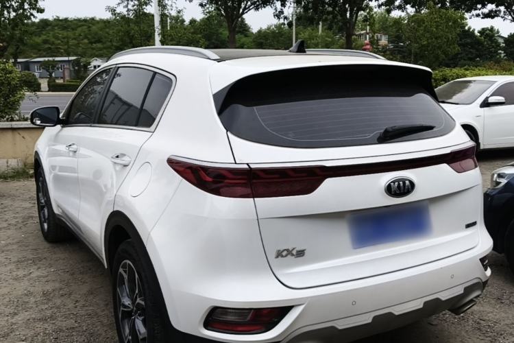 Used Kia KX5 2019 1.6T Automatic Two-Wheel Drive Elite Edition Rear Left 45 Deg