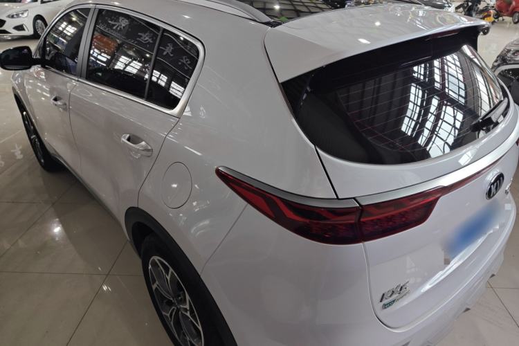 Used Kia KX5 2019 1.6T Automatic Two-Wheel Drive Luxury Edition Rear Left 45 Deg