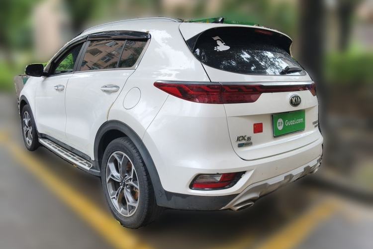 Used Kia KX5 2019 1.6T Automatic Two-Wheel Drive Luxury Edition Rear Left 45 Deg