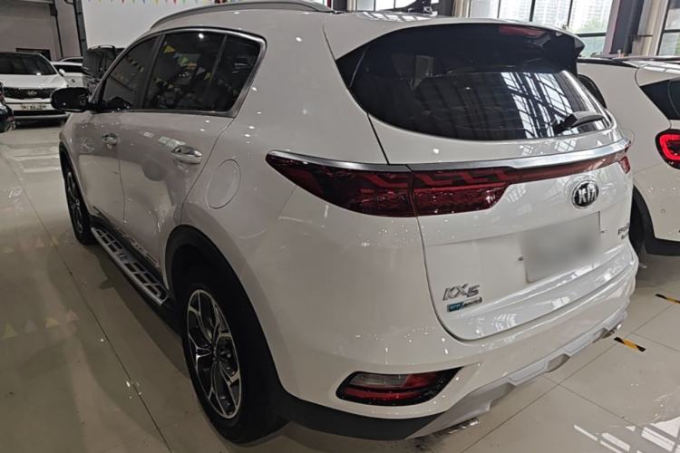 Used Kia KX5 2019 1.6T Automatic Two-Wheel Drive Luxury Edition Rear Left 45 Deg