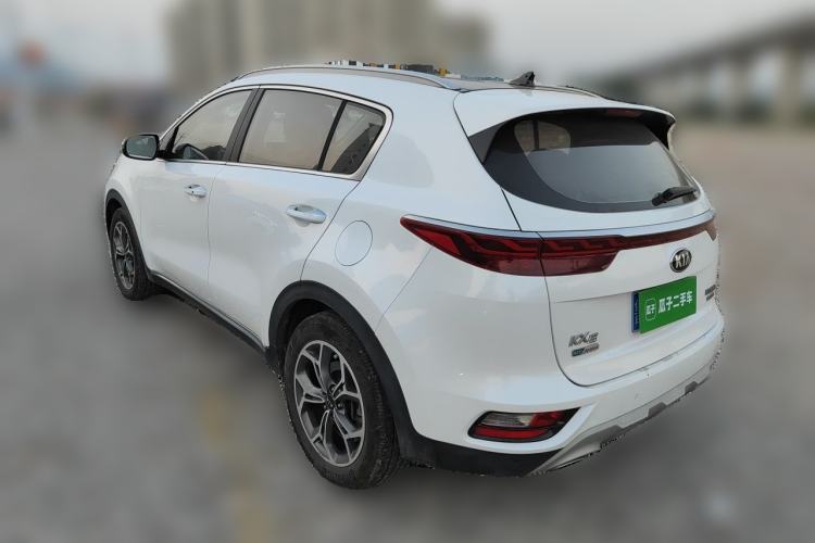 Used Kia KX5 2019 1.6T Automatic Two-Wheel Drive Elite Edition Rear Left 45 Deg