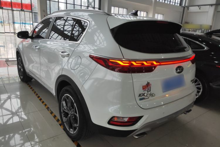 Used Kia KX5 2019 1.6T Automatic Two-Wheel Drive Luxury Edition Rear Left 45 Deg