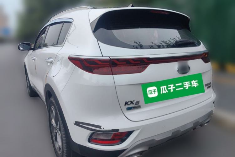 Used Kia KX5 2019 1.6T Automatic Two-Wheel Drive Luxury Edition Rear Left 45 Deg