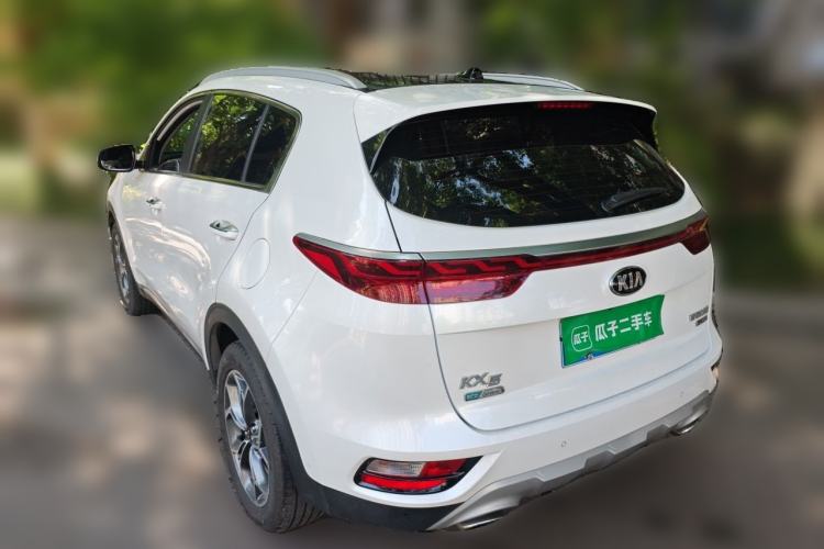 Used Kia KX5 2019 1.6T Automatic Two-Wheel Drive Elite Edition Rear Left 45 Deg