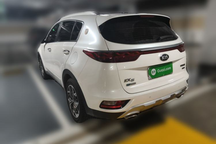 Used Kia KX5 2019 1.6T Automatic Two-Wheel Drive Luxury Edition Rear Left 45 Deg