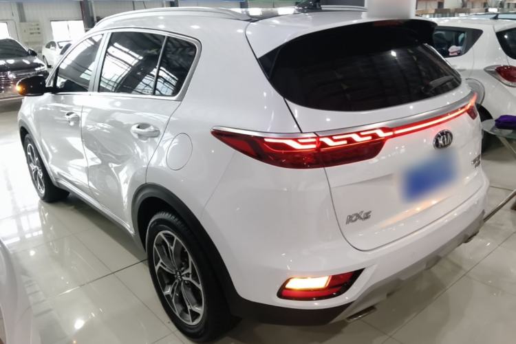 Used Kia KX5 2019 1.6T Automatic Two-Wheel Drive Elite Edition Rear Left 45 Deg