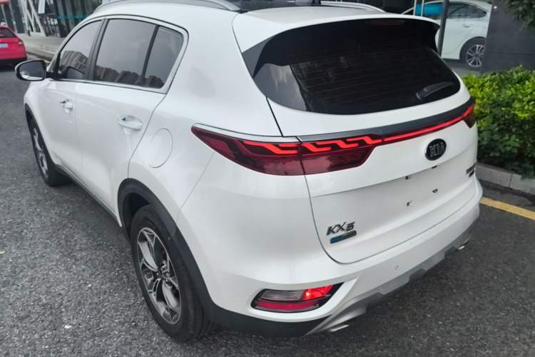 Used Kia KX5 2019 1.6T Automatic Two-Wheel Drive Luxury Edition Rear Left 45 Deg