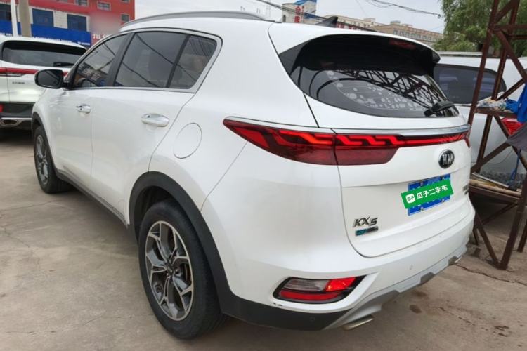 Used Kia KX5 2019 1.6T Automatic Two-Wheel Drive Luxury Edition Rear Left 45 Deg