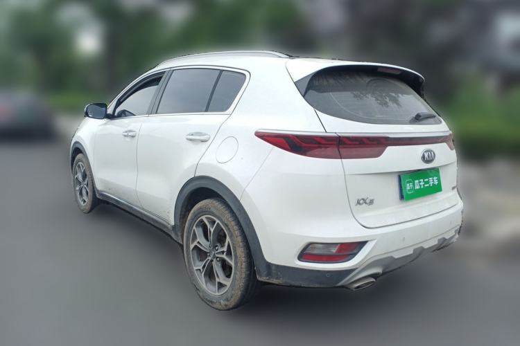 Used Kia KX5 2019 1.6T Automatic Two-Wheel Drive Elite Edition Rear Left 45 Deg