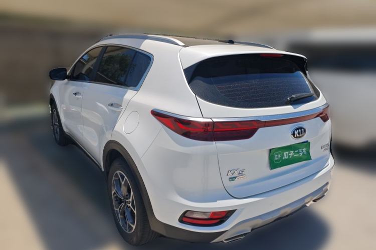 Used Kia KX5 2019 1.6T Automatic Two-Wheel Drive Luxury Edition Rear Left 45 Deg