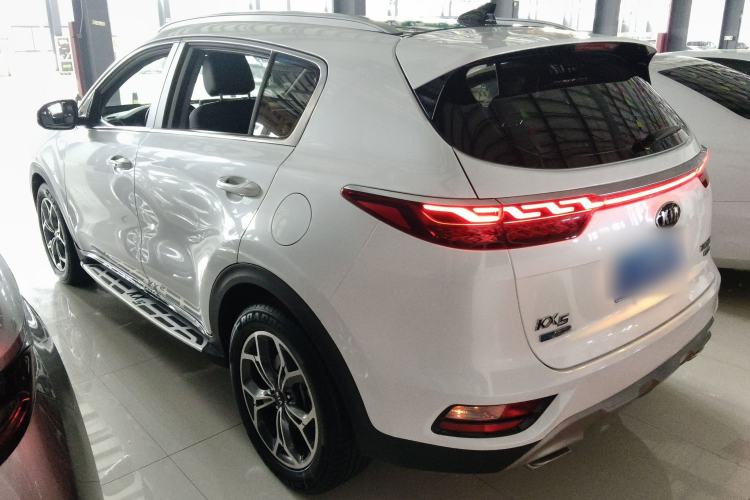 Used Kia KX5 2019 1.6T Automatic Two-Wheel Drive Luxury Edition Rear Left 45 Deg