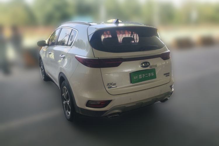 Used Kia KX5 2019 1.6T Automatic Two-Wheel Drive Luxury Edition Rear Left 45 Deg