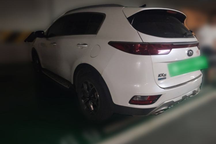 Used Kia KX5 2019 1.6T Automatic Two-Wheel Drive Luxury Edition Rear Left 45 Deg