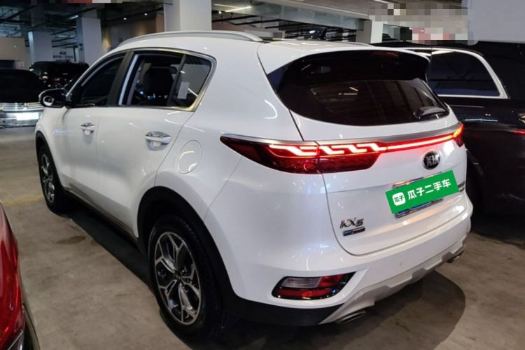 Used Kia KX5 2019 1.6T Automatic Two-Wheel Drive Luxury Edition Rear Left 45 Deg