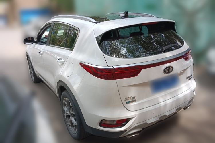 Used Kia KX5 2019 1.6T Automatic Two-Wheel Drive Luxury Edition Rear Left 45 Deg