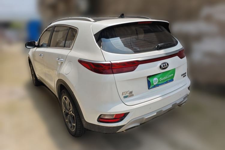 Used Kia KX5 2019 1.6T Automatic Two-Wheel Drive Elite Edition Rear Left 45 Deg