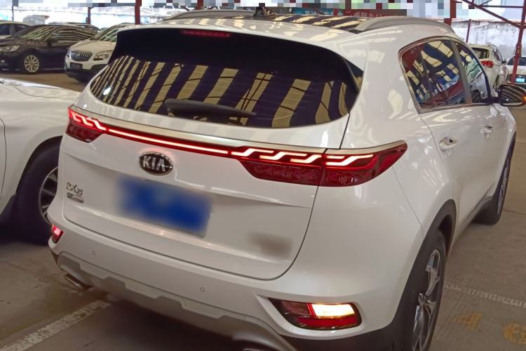 Used Kia KX5 2019 1.6T Automatic Two-Wheel Drive Luxury Edition Rear Right 45 Deg