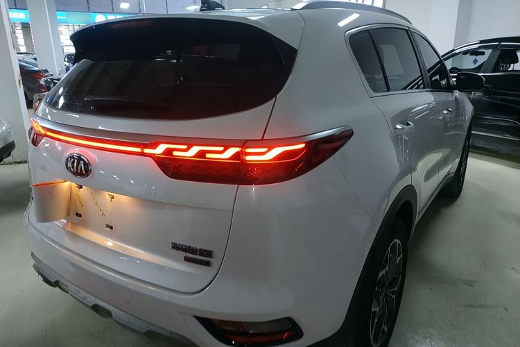 Used Kia KX5 2019 1.6T Automatic Two-Wheel Drive Luxury Edition Rear Right 45 Deg