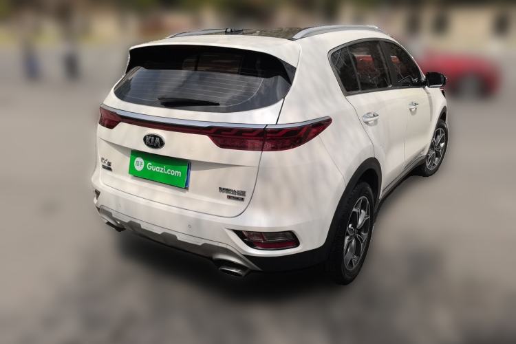 Used Kia KX5 2019 1.6T Automatic Two-Wheel Drive Luxury Edition Rear Right 45 Deg
