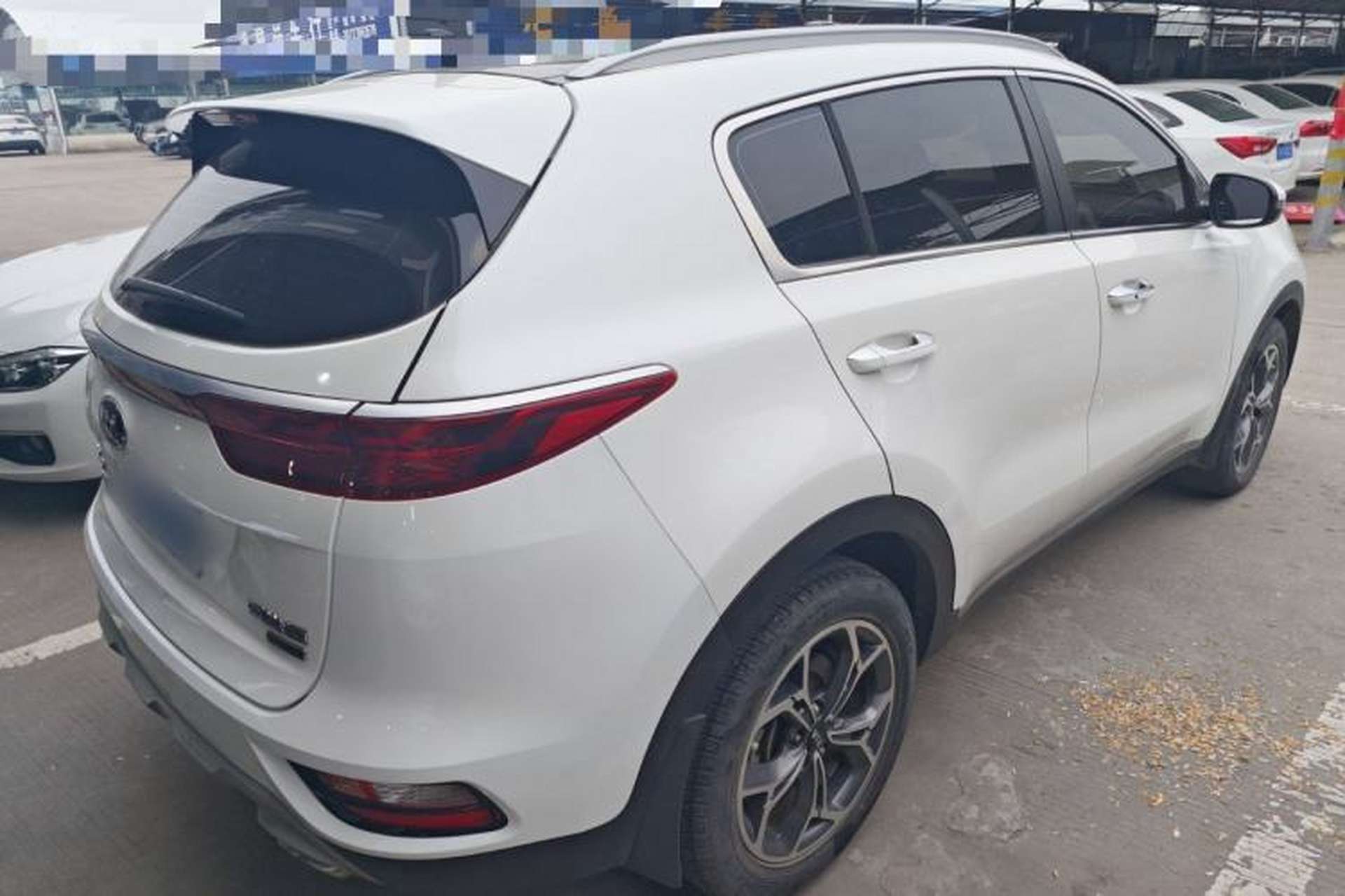 Used Kia KX5 2019 1.6T Automatic Two-Wheel Drive Luxury Edition Rear Right 45 Deg