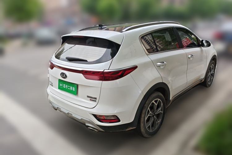 Used Kia KX5 2019 1.6T Automatic Two-Wheel Drive Luxury Edition Rear Right 45 Deg