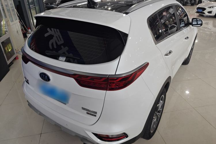 Used Kia KX5 2019 1.6T Automatic Two-Wheel Drive Luxury Edition Rear Right 45 Deg