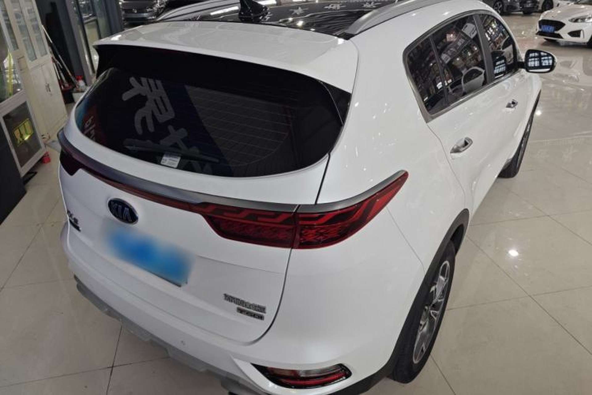 Used Kia KX5 2019 1.6T Automatic Two-Wheel Drive Luxury Edition Rear Right 45 Deg