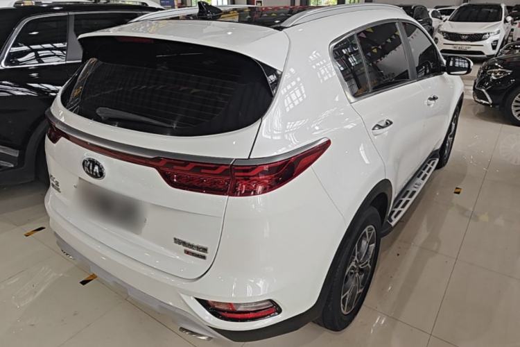 Used Kia KX5 2019 1.6T Automatic Two-Wheel Drive Luxury Edition Rear Right 45 Deg