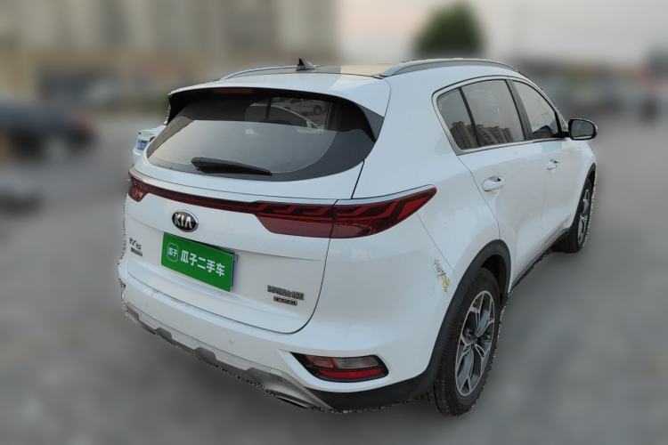 Used Kia KX5 2019 1.6T Automatic Two-Wheel Drive Elite Edition Rear Right 45 Deg