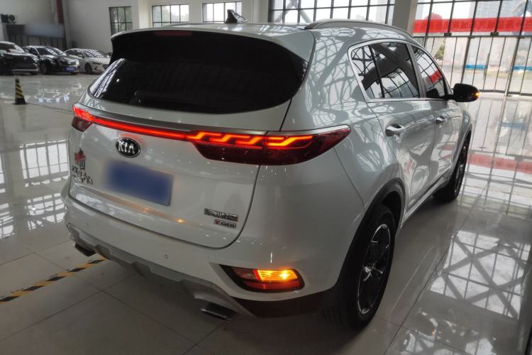 Used Kia KX5 2019 1.6T Automatic Two-Wheel Drive Luxury Edition Rear Right 45 Deg