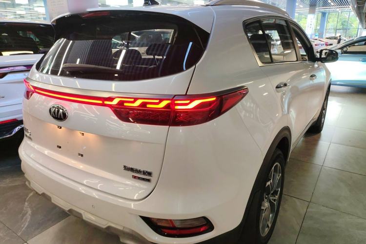Used Kia KX5 2019 1.6T Automatic Two-Wheel Drive Luxury Edition Rear Right 45 Deg