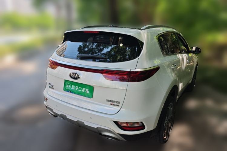 Used Kia KX5 2019 1.6T Automatic Two-Wheel Drive Elite Edition Rear Right 45 Deg