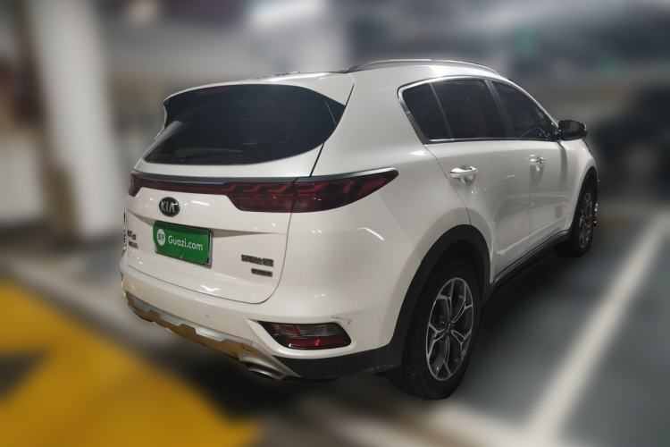 Used Kia KX5 2019 1.6T Automatic Two-Wheel Drive Luxury Edition Rear Right 45 Deg