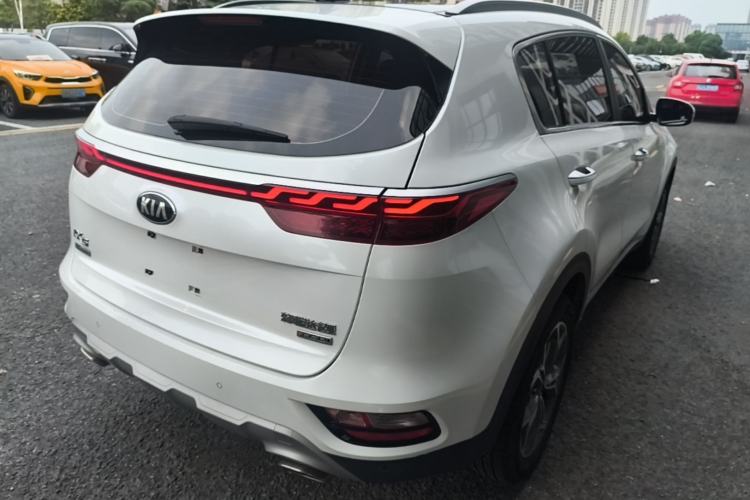 Used Kia KX5 2019 1.6T Automatic Two-Wheel Drive Luxury Edition Rear Right 45 Deg