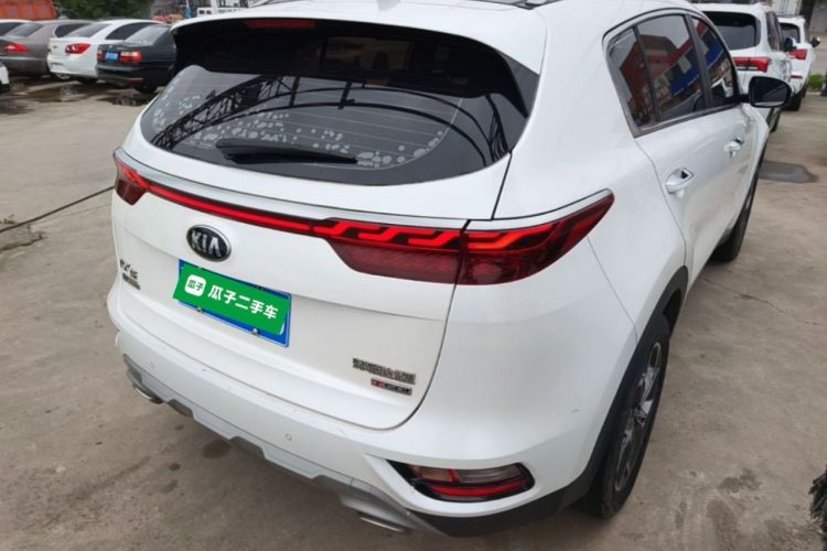 Used Kia KX5 2019 1.6T Automatic Two-Wheel Drive Luxury Edition Rear Right 45 Deg