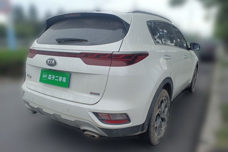 Used Kia KX5 2019 1.6T Automatic Two-Wheel Drive Elite Edition Rear Right 45 Deg