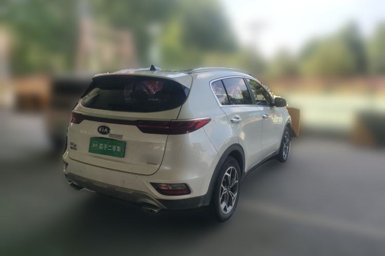 Used Kia KX5 2019 1.6T Automatic Two-Wheel Drive Luxury Edition Rear Right 45 Deg