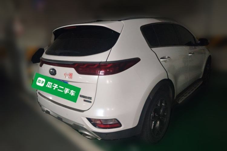 Used Kia KX5 2019 1.6T Automatic Two-Wheel Drive Luxury Edition Rear Right 45 Deg